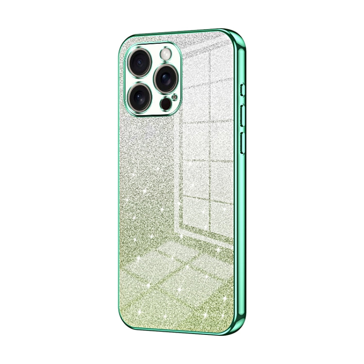 Gradient Glitter Powder Electroplated Phone Case, For iPhone 17e / 16e, For iPhone 17 Pro Max, For iPhone 17 Pro, For iPhone 17, For iPhone Air, For iPhone 16 Pro Max