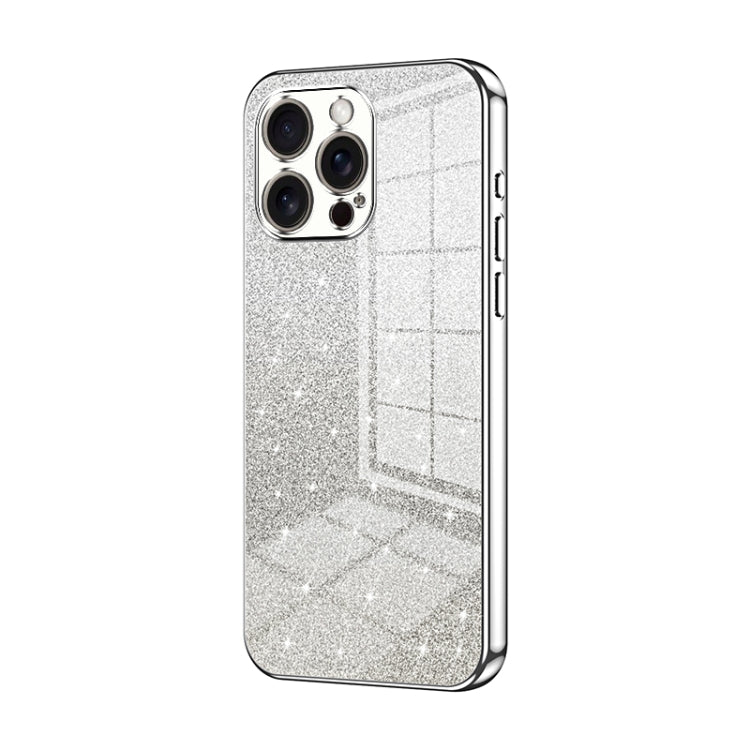 Gradient Glitter Powder Electroplated Phone Case, For iPhone 17e / 16e, For iPhone 17 Pro Max, For iPhone 17 Pro, For iPhone 17, For iPhone Air, For iPhone 16 Pro Max