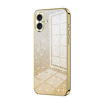 Gradient Glitter Powder Electroplated Phone Case, For iPhone 16 Pro, For iPhone 16 Plus, For iPhone 16, For iPhone 15 Pro Max, For iPhone 15 Pro, For iPhone 15 Plus