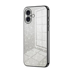 Gradient Glitter Powder Electroplated Phone Case, For iPhone 16 Pro, For iPhone 16 Plus, For iPhone 16, For iPhone 15 Pro Max, For iPhone 15 Pro, For iPhone 15 Plus