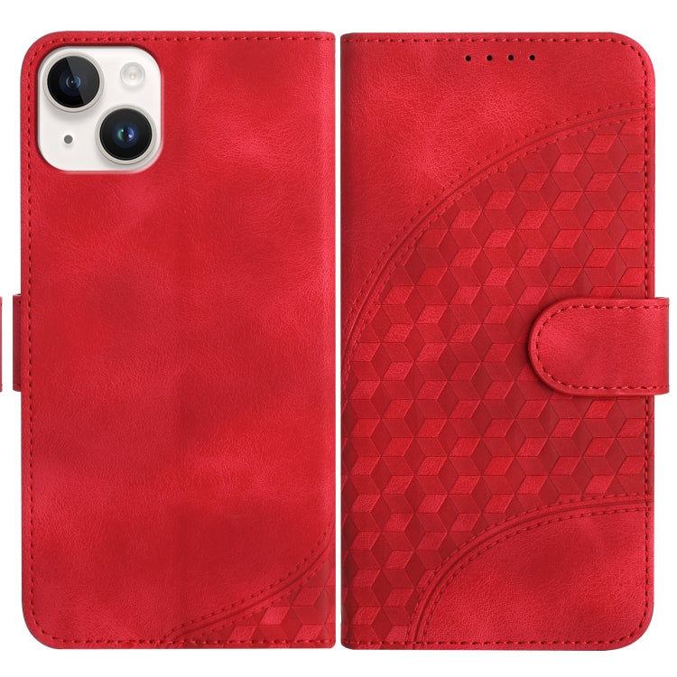 YX0060 Elephant Head Embossed Phone Leather Case with Lanyard, For iPhone 16 Pro, For iPhone 16 Plus, For iPhone 16, For iPhone 15 Pro Max, For iPhone 15 Pro, For iPhone 15 Plus