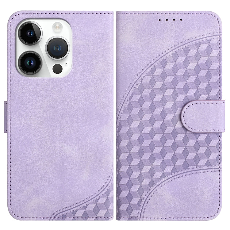 YX0060 Elephant Head Embossed Phone Leather Case with Lanyard, For iPhone 15, For iPhone 14 Plus, For iPhone 14, For iPhone 14 Pro, For iPhone 14 Pro Max, For iPhone SE 2022/SE 2020/6/7/8