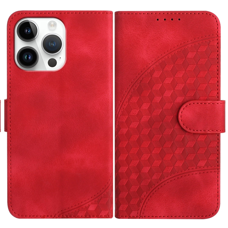 YX0060 Elephant Head Embossed Phone Leather Case with Lanyard, For iPhone 15, For iPhone 14 Plus, For iPhone 14, For iPhone 14 Pro, For iPhone 14 Pro Max, For iPhone SE 2022/SE 2020/6/7/8