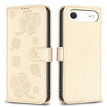 Four-leaf Embossed Leather Phone Case, For iPhone 17 Pro Max, For iPhone 17 Pro, For iPhone 17, For iPhone Air, For iPhone 16 Pro Max, For iPhone 16 Pro, For iPhone 16 Plus, For iPhone 16