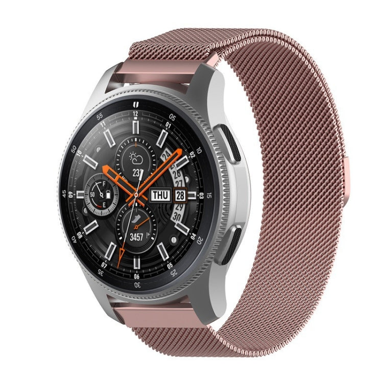 For Huami Amazfit GTS 20mm Milanese Magnetic Metal Replacement Strap Watchband, 20mm