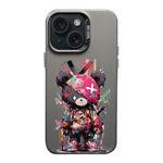 Color Ink Frosted PC+TPU Phone Case, For iPhone 15, For iPhone 14 Plus, For iPhone 14