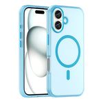 MagSafe Frosted Translucent TPU + PC Full Coverage Phone Case, For iPhone 16 Pro, For iPhone 16 Plus, For iPhone 16, For iPhone 15 Pro Max, For iPhone 15 Pro