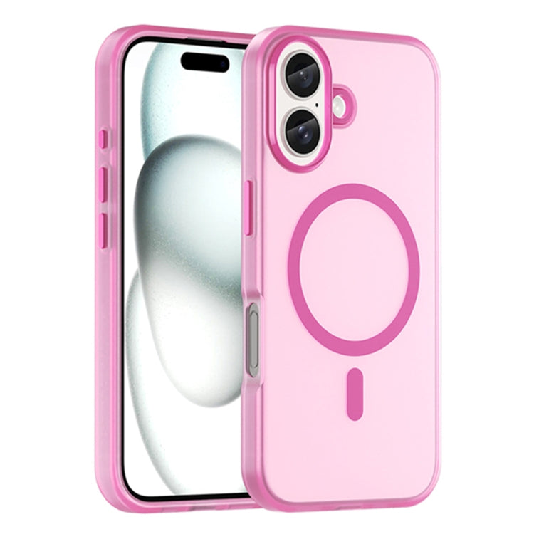 MagSafe Frosted Translucent TPU + PC Full Coverage Phone Case, For iPhone 16 Pro, For iPhone 16 Plus, For iPhone 16, For iPhone 15 Pro Max, For iPhone 15 Pro
