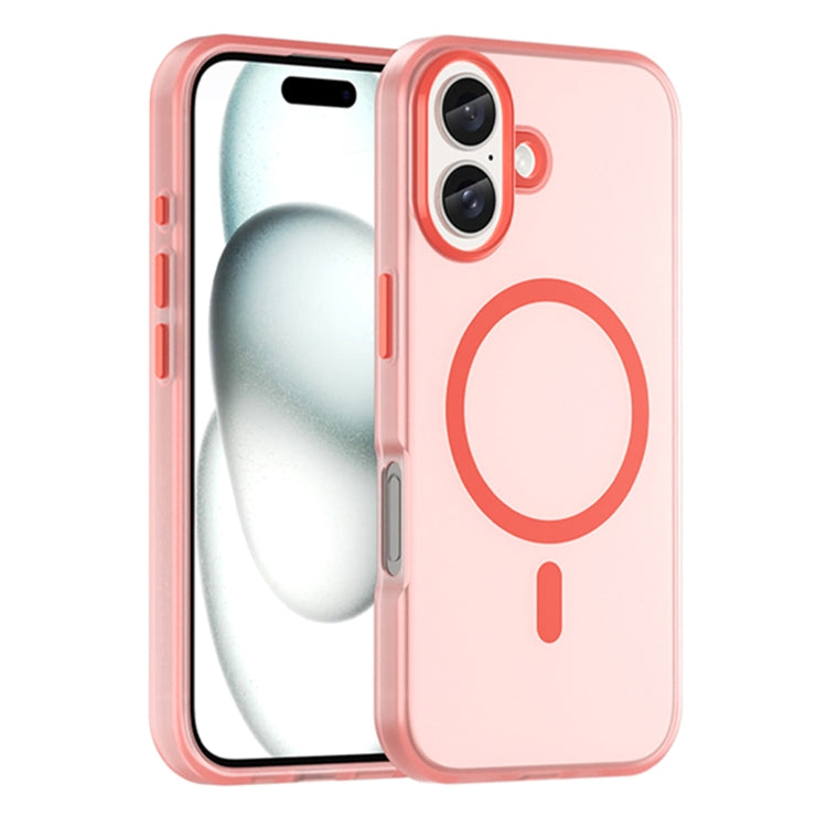 MagSafe Frosted Translucent TPU + PC Full Coverage Phone Case, For iPhone 16 Pro, For iPhone 16 Plus, For iPhone 16, For iPhone 15 Pro Max, For iPhone 15 Pro