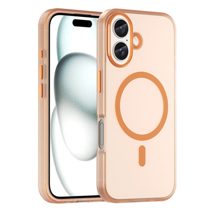MagSafe Frosted Translucent TPU + PC Full Coverage Phone Case, For iPhone 16 Pro, For iPhone 16 Plus, For iPhone 16, For iPhone 15 Pro Max, For iPhone 15 Pro