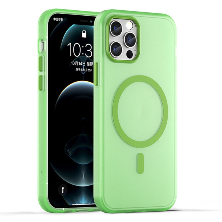 MagSafe Frosted Translucent TPU + PC Full Coverage Phone Case, For iPhone 12, For iPhone 12 Pro Max, For iPhone 12 Pro, For iPhone 11 Pro Max, For iPhone 11