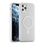 MagSafe Frosted Translucent TPU + PC Full Coverage Phone Case, For iPhone 12, For iPhone 12 Pro Max, For iPhone 12 Pro, For iPhone 11 Pro Max, For iPhone 11