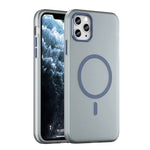 MagSafe Frosted Translucent TPU + PC Full Coverage Phone Case, For iPhone 12, For iPhone 12 Pro Max, For iPhone 12 Pro, For iPhone 11 Pro Max, For iPhone 11