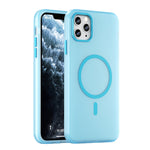 MagSafe Frosted Translucent TPU + PC Full Coverage Phone Case, For iPhone 12, For iPhone 12 Pro Max, For iPhone 12 Pro, For iPhone 11 Pro Max, For iPhone 11