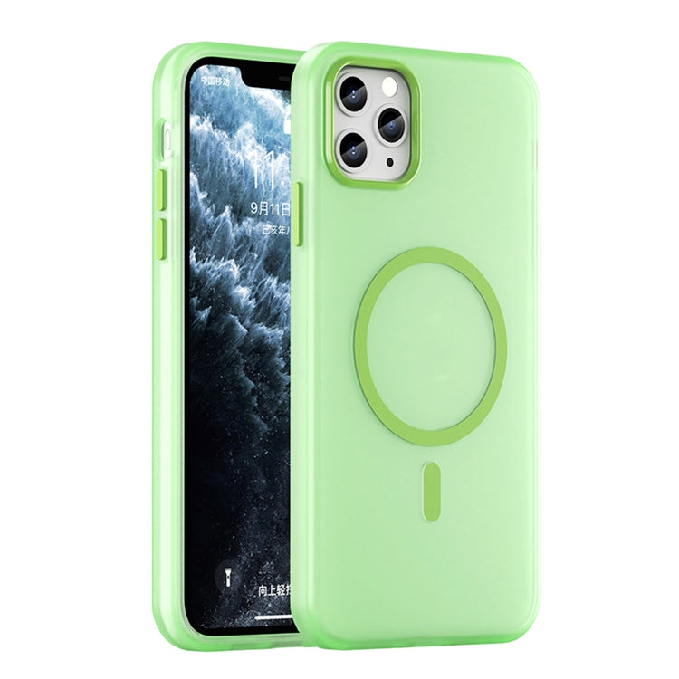 MagSafe Frosted Translucent TPU + PC Full Coverage Phone Case, For iPhone 12, For iPhone 12 Pro Max, For iPhone 12 Pro, For iPhone 11 Pro Max, For iPhone 11