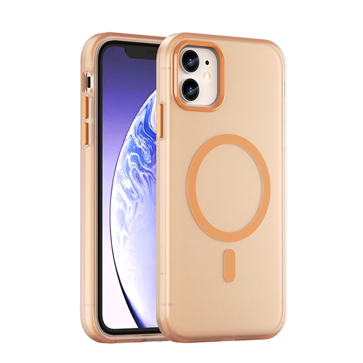 MagSafe Frosted Translucent TPU + PC Full Coverage Phone Case, For iPhone 12, For iPhone 12 Pro Max, For iPhone 12 Pro, For iPhone 11 Pro Max, For iPhone 11