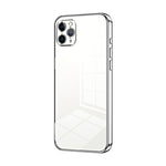 Transparent Plating Fine Hole Phone Case, For iPhone 11 Pro Max, For iPhone 11, For iPhone 11 Pro, For iPhone X / XS, For iPhone XR, For iPhone XS Max
