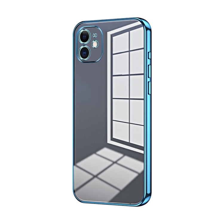 Transparent Plating Fine Hole Phone Case, For iPhone 11 Pro Max, For iPhone 11, For iPhone 11 Pro, For iPhone X / XS, For iPhone XR, For iPhone XS Max