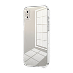 Transparent Plating Fine Hole Phone Case, For iPhone 11 Pro Max, For iPhone 11, For iPhone 11 Pro, For iPhone X / XS, For iPhone XR, For iPhone XS Max