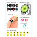 QS40 1.39 inch BT5.2 Smart Sport Watch, Support Bluetooth Call / Sleep / Blood Oxygen / Temperature / Heart Rate / Blood Pressure Health Monitor