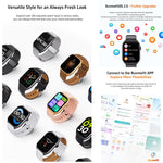 GS7 2.0 inch Fitness Health Smart Watch, BT Call / Heart Rate / Blood Pressure / MET