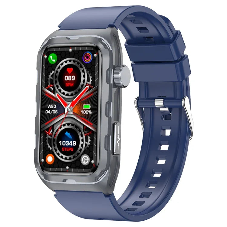TK79 1.47 inch IP68 Waterproof Smart Watch, Support ECG / Blood Glucose / Blood Oxygen Monitoring / Uric Acid