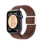 Carbon Fiber Texture Snap Buckle Nylon Watch Band, For Apple Watch SE 2023 40mm, For Apple Watch Ultra 2 49mm, For Apple Watch Series 9 45mm
