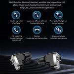 LEMFO T95 1.52 inch IPS Screen 2 in 1 Bluetooth Earphone Smart Watch Support Health Monitoring