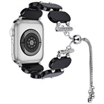 Resin Retractable Chain Watch Band, For Apple Watch 42mm, For Apple Watch 38mm