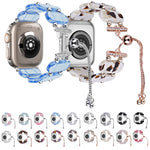 Resin Retractable Chain Watch Band, For Apple Watch Series 2 42mm, For Apple Watch Series 2 38mm
