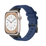 Loners Liquid Silicone Watch Band, For Apple Watch Ultra 49mm, For Apple Watch Series 8 45mm, For Apple Watch SE 2022 44mm