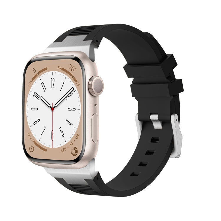 Loners Liquid Silicone Watch Band, For Apple Watch Ultra 49mm, For Apple Watch Series 8 45mm, For Apple Watch SE 2022 44mm