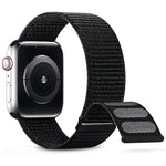 Dual Hook and Loop Nylon Watch Band, For Apple Watch 38mm, For Apple Watch 46mm / 49mm / 45mm / 44mm