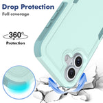 2 in 1 PC + TPU Phone Case, For iPhone 16, For iPhone 15 Pro Max, For iPhone 15 Pro, For iPhone 15 Plus, For iPhone 15, For iPhone SE 2022 / 2020 / 8 / 7 / 6, For iPhone X / XS, For iPhone XR