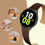 Two Color Loop Magnetic Silicone Watch Band, For Samsung Galaxy Watch 6 / 5 / 4