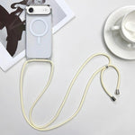 MagSafe Magnetic PC + TPU Phone Case with Lanyard, For iPhone Air, For iPhone 16 Pro Max, For iPhone 16 Pro, For iPhone 16 Plus