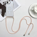 MagSafe Magnetic PC + TPU Phone Case with Lanyard, For iPhone 17e / 16e, For iPhone 17 Pro Max, For iPhone 17 Pro, For iPhone 17