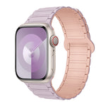 I-Shaped Magnetic Silicone Watch Band, For Apple Watch SE 2023 44mm, For Apple Watch SE 2023 40mm, For Apple Watch Ultra 2 49mm