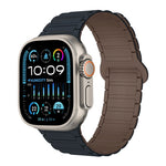 I-Shaped Magnetic Silicone Watch Band, For Apple Watch SE 2023 44mm, For Apple Watch SE 2023 40mm, For Apple Watch Ultra 2 49mm