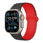 I-Shaped Magnetic Silicone Watch Band