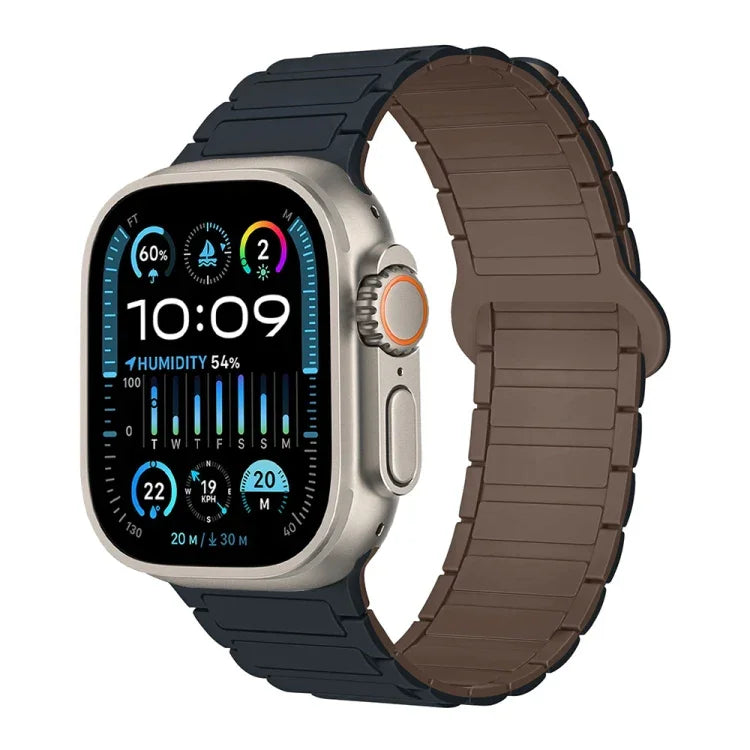 I-Shaped Magnetic Silicone Watch Band