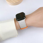 I-Shaped Magnetic Silicone Watch Band, For Apple Watch SE 2023 44mm, For Apple Watch SE 2023 40mm, For Apple Watch Ultra 2 49mm