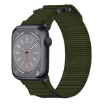 Nylon Hook And Loop Fastener Watch Band, For Apple Watch Series 8 45mm, For Apple Watch SE 2022 40mm, For Apple Watch SE 2022 44mm, For Apple Watch Series 7 41mm, For Apple Watch Series 7 45mm, For Apple Watch SE 40mm, For Apple Watch SE 44mm          ...