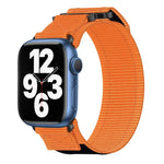 Nylon Hook And Loop Fastener Watch Band, For Apple Watch Series 8 45mm, For Apple Watch SE 2022 40mm, For Apple Watch SE 2022 44mm, For Apple Watch Series 7 41mm, For Apple Watch Series 7 45mm, For Apple Watch SE 40mm, For Apple Watch SE 44mm          ...
