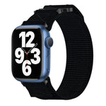 Nylon Hook And Loop Fastener Watch Band, For Apple Watch Series 8 45mm, For Apple Watch SE 2022 40mm, For Apple Watch SE 2022 44mm, For Apple Watch Series 7 41mm, For Apple Watch Series 7 45mm, For Apple Watch SE 40mm, For Apple Watch SE 44mm          ...