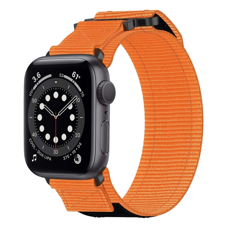 Nylon Hook And Loop Fastener Watch Band, For Apple Watch Series 8 45mm, For Apple Watch SE 2022 40mm, For Apple Watch SE 2022 44mm, For Apple Watch Series 7 41mm, For Apple Watch Series 7 45mm, For Apple Watch SE 40mm, For Apple Watch SE 44mm          ...