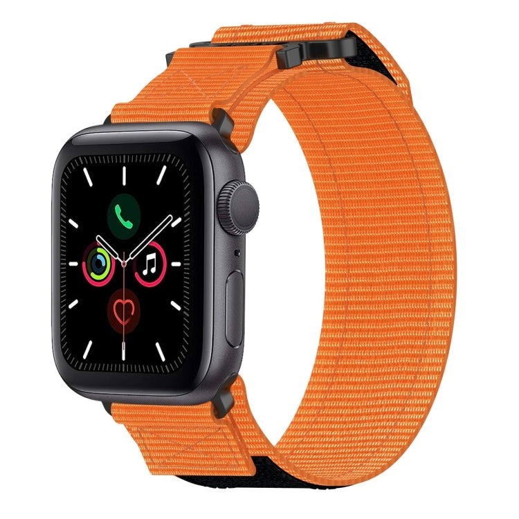 Nylon Hook And Loop Fastener Watch Band, For Apple Watch Series 5 44mm, For Apple Watch Series 5 40mm, For Apple Watch Series 4 44mm, For Apple Watch Series 4 40mm, For Apple Watch Series 3 38mm, For Apple Watch Series 3 42mm                           ...