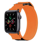 Nylon Hook And Loop Fastener Watch Band, For Apple Watch Series 5 44mm, For Apple Watch Series 5 40mm, For Apple Watch Series 4 44mm, For Apple Watch Series 4 40mm, For Apple Watch Series 3 38mm, For Apple Watch Series 3 42mm                           ...