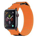 Nylon Hook And Loop Fastener Watch Band, For Apple Watch Series 5 44mm, For Apple Watch Series 5 40mm, For Apple Watch Series 4 44mm, For Apple Watch Series 4 40mm, For Apple Watch Series 3 38mm, For Apple Watch Series 3 42mm                           ...