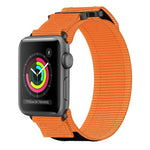Nylon Hook And Loop Fastener Watch Band, For Apple Watch Series 5 44mm, For Apple Watch Series 5 40mm, For Apple Watch Series 4 44mm, For Apple Watch Series 4 40mm, For Apple Watch Series 3 38mm, For Apple Watch Series 3 42mm                           ...